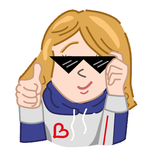 Happy Sticker by volonter_mo