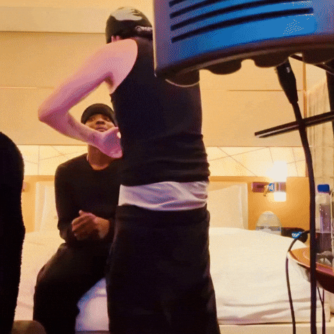 EuropeanJackys hiding az giphycreatortest jackson wang GIF