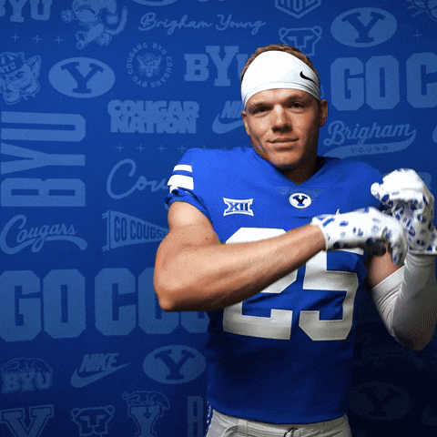 College Football Go Cougs GIF by BYU Cougars