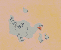 Duck Ducklings GIF by GIF IT UP