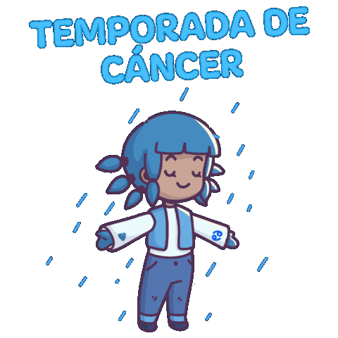 Rain Cancer Sticker by Castaways