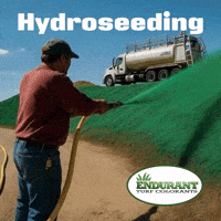 Hydroseeding GIF by ENDURANT TURF PAINT