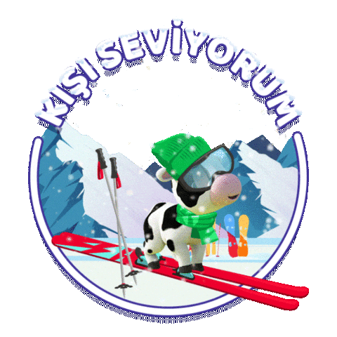 Snow Winter Sticker by Sütaş