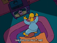 homer simpson spinning GIF