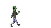 OleeSabb animated walk character funky Sticker