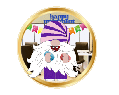 Congratulations Gnome Sticker