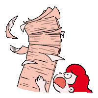 Work School Sticker by Chérie Radio