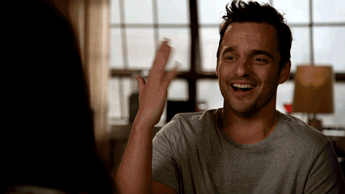 jake johnson laughing GIF by New Girl