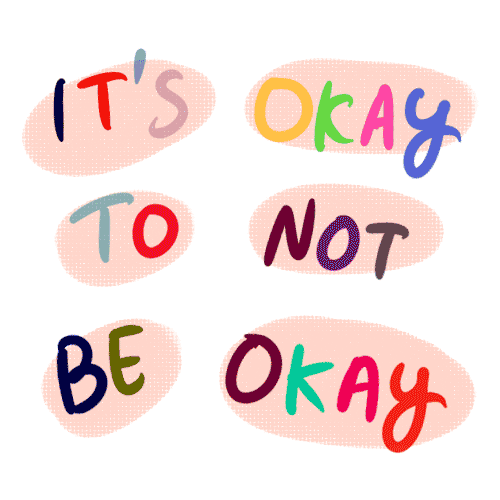 archtoon giphyupload kpop selfcare depression Sticker