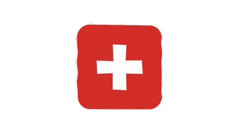 emojivid giphyupload emoji flag switzerland Sticker