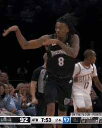 Celebration Nba GIF by Minnesota Timberwolves
