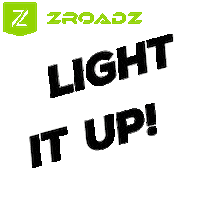 power light vision led light it up Sticker