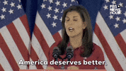 Nikki Haley America GIF by PBS NewsHour