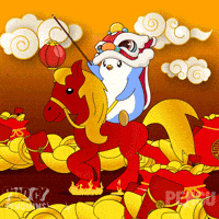 Chinese New Year Penguin GIF by Pudgy Penguins