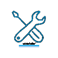 WinterhalterGastronom help icon service hilfe Sticker