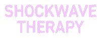 Shockwave Therapy Sticker by The Treatment Table