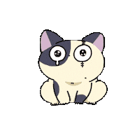 Sad Cat Sticker