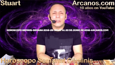 horoscopo semanal geminis junio 2018 GIF by Horoscopo de Los Arcanos