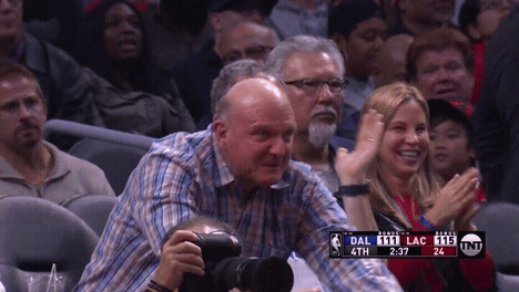 Yelling Steve Ballmer GIF by LA Clippers