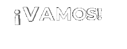 Vamos Lets Go Sticker by We Are Padel