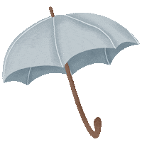 Fall Guardachuva Sticker by Raquel Coicev