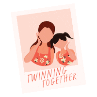 Fun Twinning Sticker by Love, Bonito