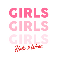 haloandwren bridetobe bridalboutique halowren halo and wren Sticker