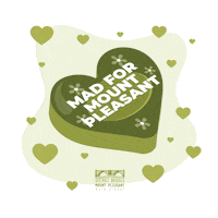 Main Street Heart Sticker by Anna Claire