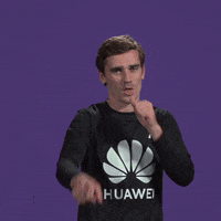 antoine griezmann soccer GIF by HuaweiMobileFr