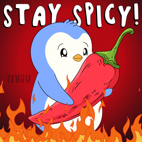 Hungry On Fire GIF by Pudgy Penguins