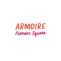 Pioneer Square Seattle Sticker by Armoire Style