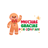 Cookie Gracias Sticker