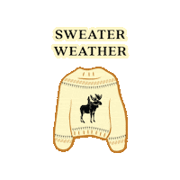 Sweater Weather Winter Sticker by Archer Roose Wines