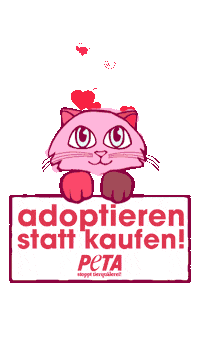 Animal Protection Vegan Sticker by PETA Deutschland e.V.