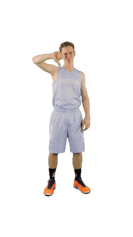 acslsports basketball no nein thumbs Sticker