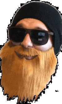 instagram beard Sticker by HowMuchDublin