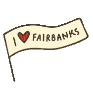 Fairbanks Sticker by FBX Brand Studio