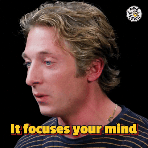 Focusing Chicken Wings GIF by First We Feast