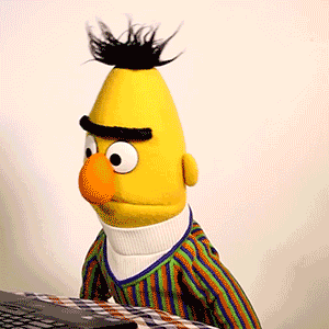 muppetwiki giphyupload i dont know eyeroll sesame street GIF