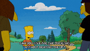 Scared Episode 17 GIF by The Simpsons