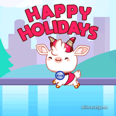 Excited Merry Christmas GIF by Mino Games