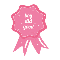 boyfriend boy did good Sticker by InTheStyle