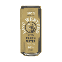 epicwestern epic western tequila ranch water Sticker