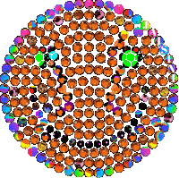 happy rainbow Sticker by Re Modernist