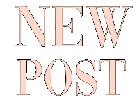 Pink New Post Sticker by Valeria Lipovetsky