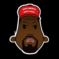 Make America Great Again Kanye GIF