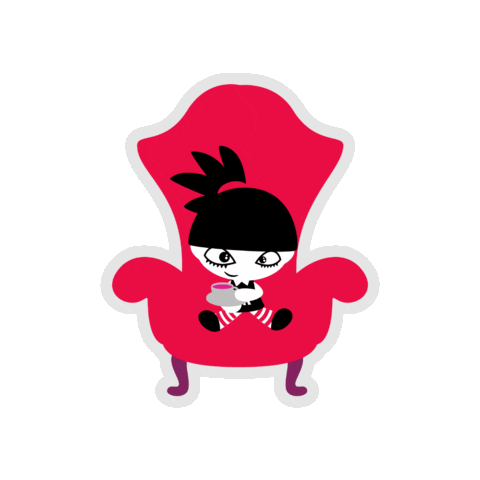 Tea Dark Sticker by Onix Pink Shop