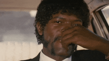 pulp fiction thinking GIF by MIRAMAX