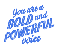 Public Speaker Speaking Sticker by Suz Chadwick