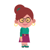 Girl Illustration Sticker by MKT Marketing Digital